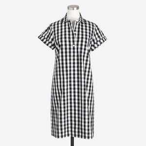 2/$20 Jcrew Factory Gingham Shirtdress- Size XS (EUC)
